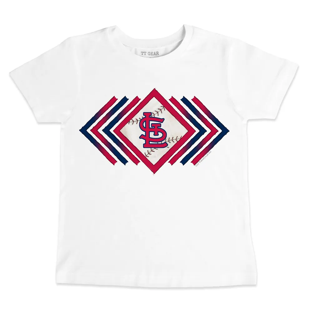 St. Louis Cardinals Tiny Turnip Youth Smores 3/4-Sleeve Raglan T-Shirt -  White/Red