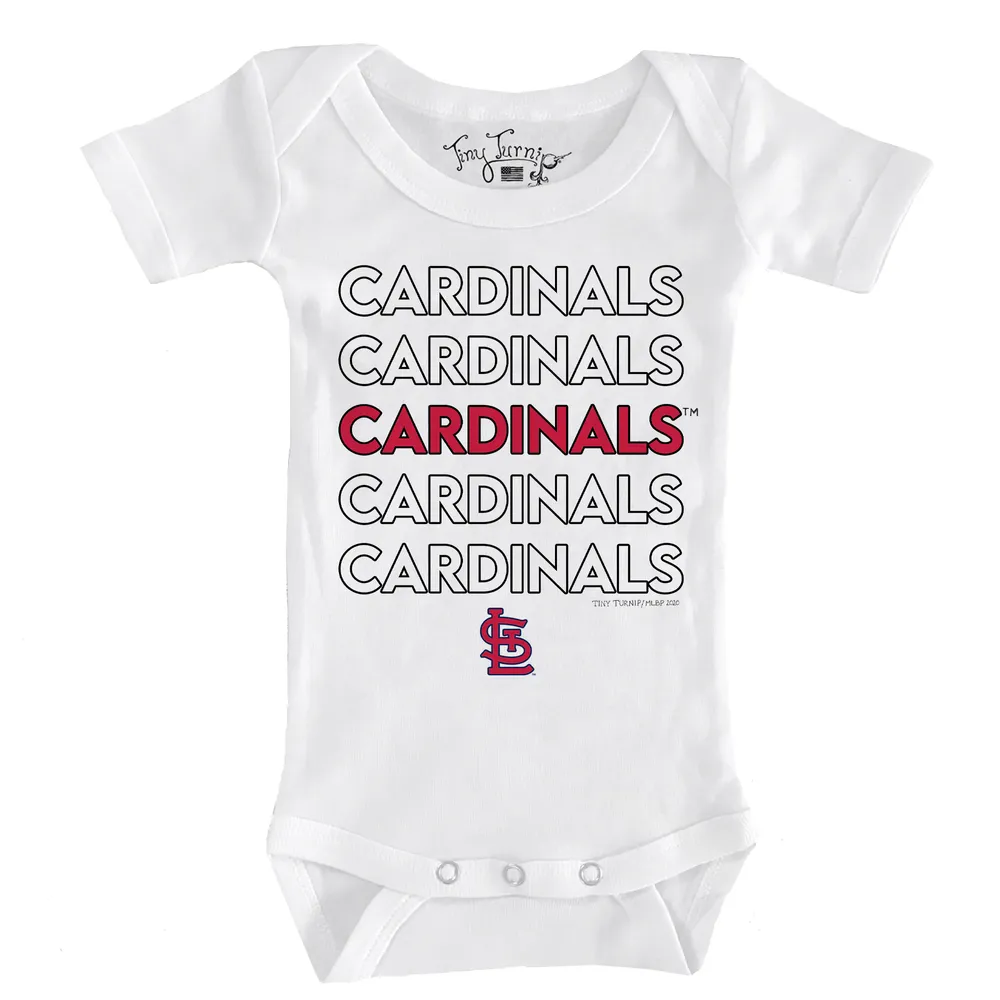 Lids St. Louis Cardinals Tiny Turnip Infant Baseball Love Bodysuit - White