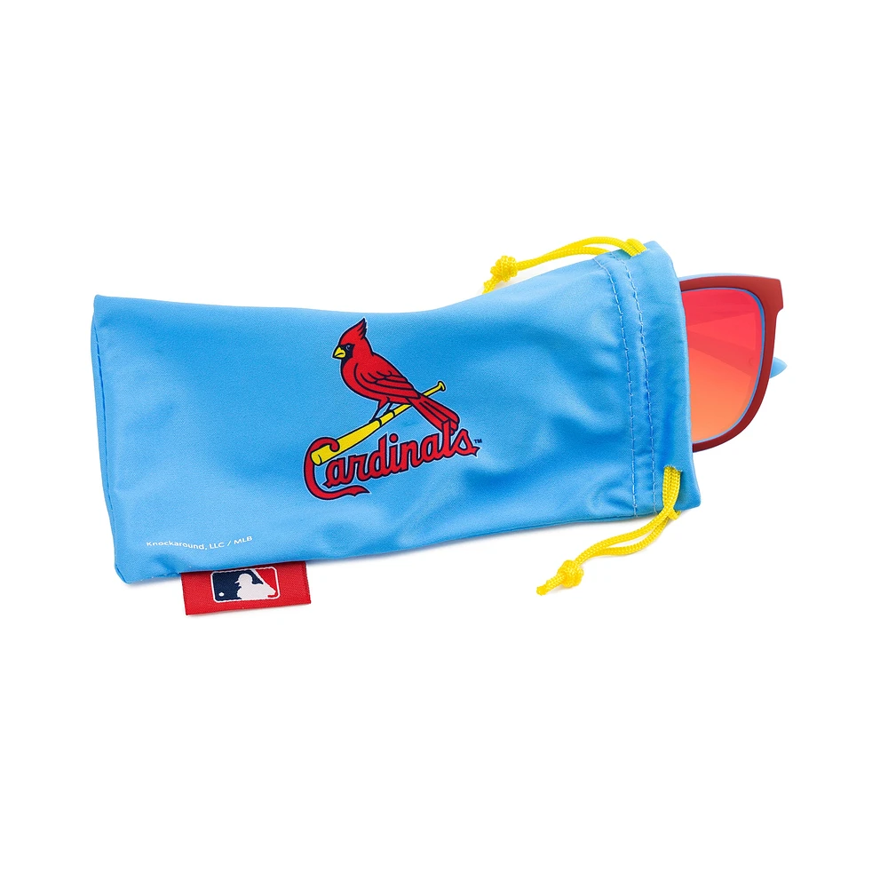 Lunettes de soleil de sport haut de gamme Knockaround St. Louis Cardinals