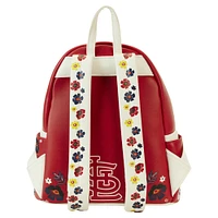 Loungefly St. Louis Cardinals Floral Mini Backpack