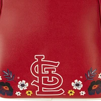 Loungefly St. Louis Cardinals Floral Mini Backpack