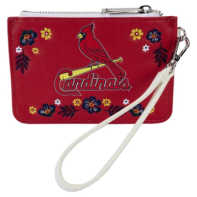 Pochette de poignet florale Loungefly St. Louis Cardinals