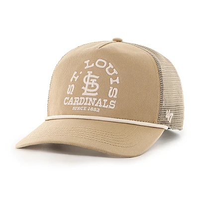 Casquette ajustable Ranchero '47 Khaki pour homme des Cardinals de St. Louis