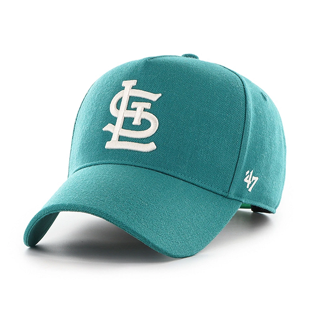 Casquette ajustable pour homme '47 Teal St. Louis Cardinals Ballpark Offside