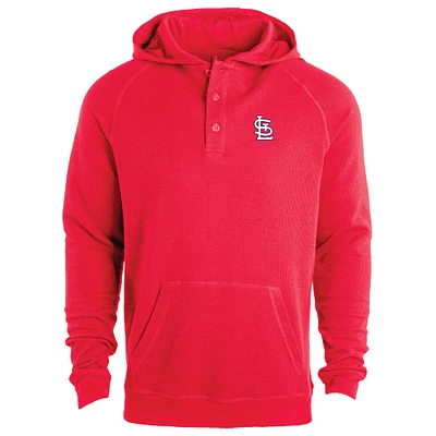 Men's Dunbrooke  Red St. Louis Cardinals Montana Lightweight Raglan Pullover Hoodie