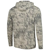 Men's Levelwear  Tan St. Louis Cardinals Insignia Lightweight Long Sleeve Hooded T-Shirt