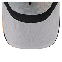 Men's New Era  Black St. Louis Cardinals Bleached A-Frame 9FORTY Adjustable Hat