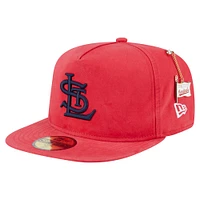 Men's New Era  Red St. Louis Cardinals Championship Side Flag A-Frame 59FIFTY Fitted Hat
