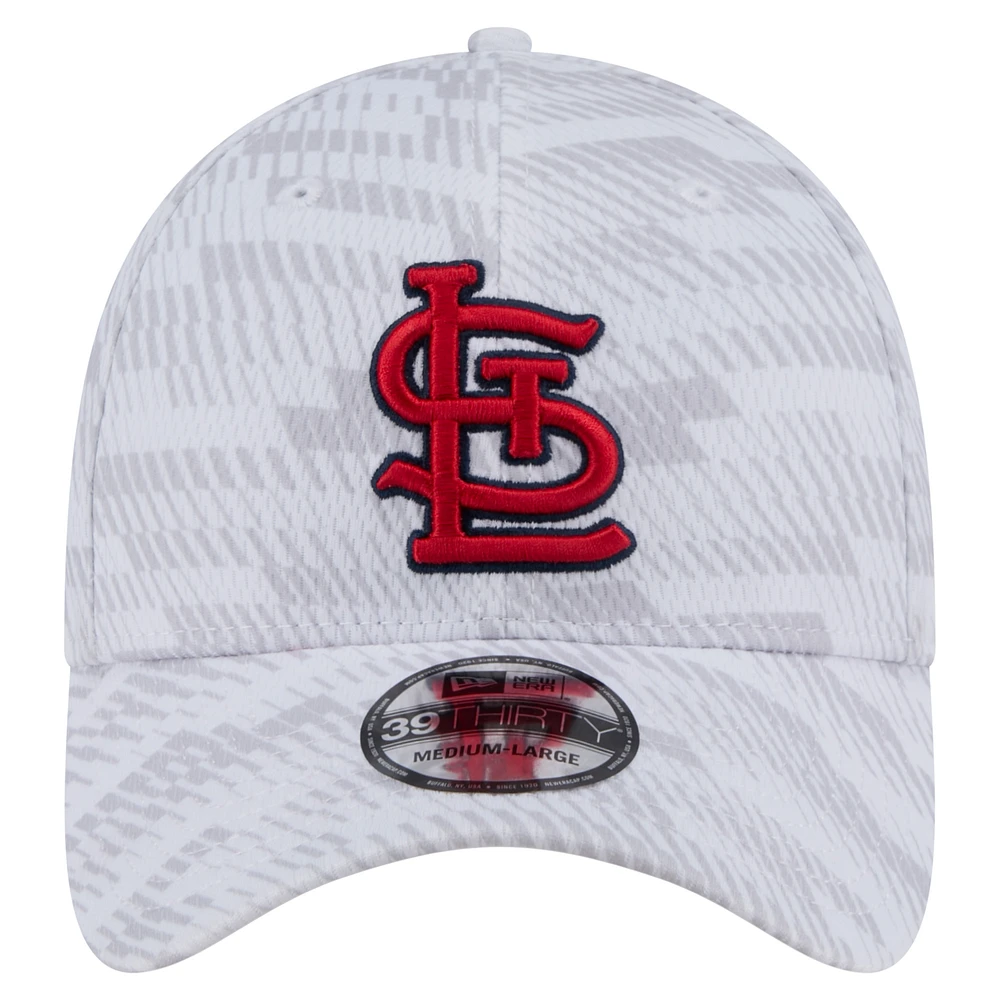 Men's New Era  White St. Louis Cardinals Graded 39THIRTY Flex Hat