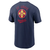 T-shirt Nike bleu marine St. Louis Cardinals 2025 City Connect pour homme
