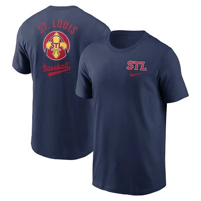 T-shirt Nike bleu marine St. Louis Cardinals 2025 City Connect pour homme