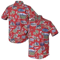 Haut boutonné rouge Reyn Spooner pour homme des Cardinals de St. Louis Scenic Tri-Blend Performance