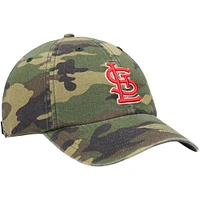 Men's '47 Camo St. Louis Cardinals Team Clean Up Adjustable Hat