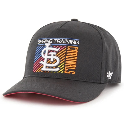 Men's '47  Charcoal St. Louis Cardinals 2023 Spring Training Reflex Hitch Snapback Hat