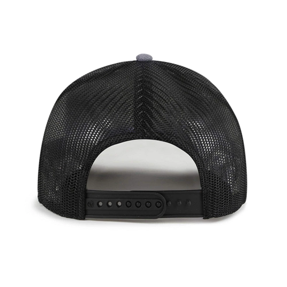 Men's '47 Charcoal St. Louis Cardinals Carbon Rope Trucker Adjustable Hat