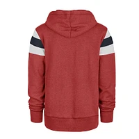 Men's '47 Heather Red St. Louis Cardinals Premier Nico Pullover Hoodie