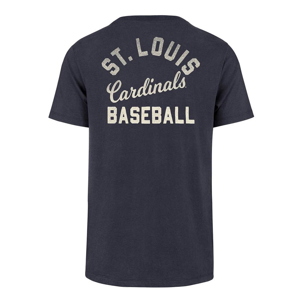 Men's '47  Navy St. Louis Cardinals Turn Back Franklin T-Shirt