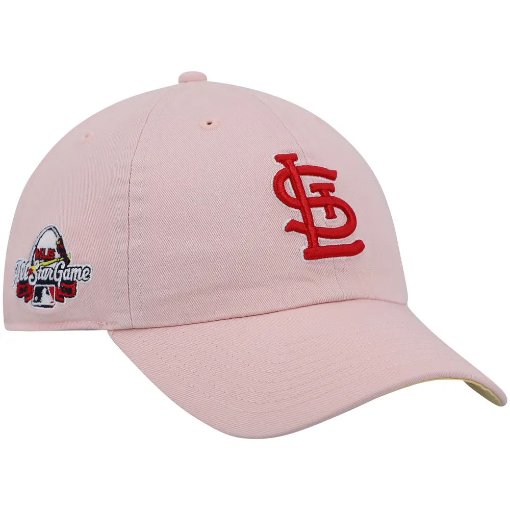 47 Brand Kids' St. Louis Cardinals Clean Up Cap in Pink for Men
