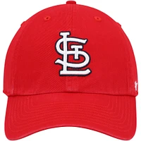 Casquette réglable '47 Red St. Louis Cardinals Clean Up pour homme