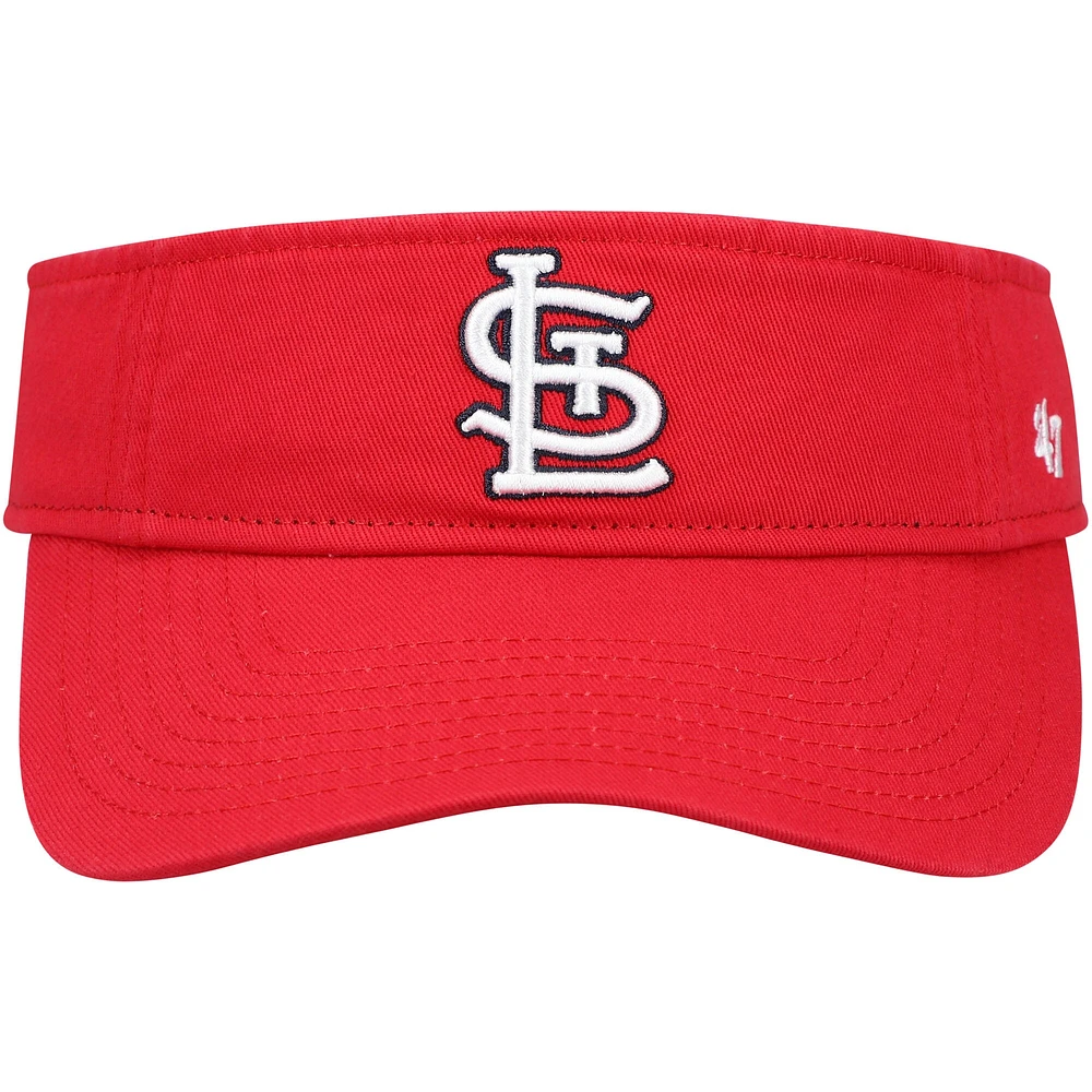 Visière réglable pour homme '47 Red St. Louis Cardinals Clean Up