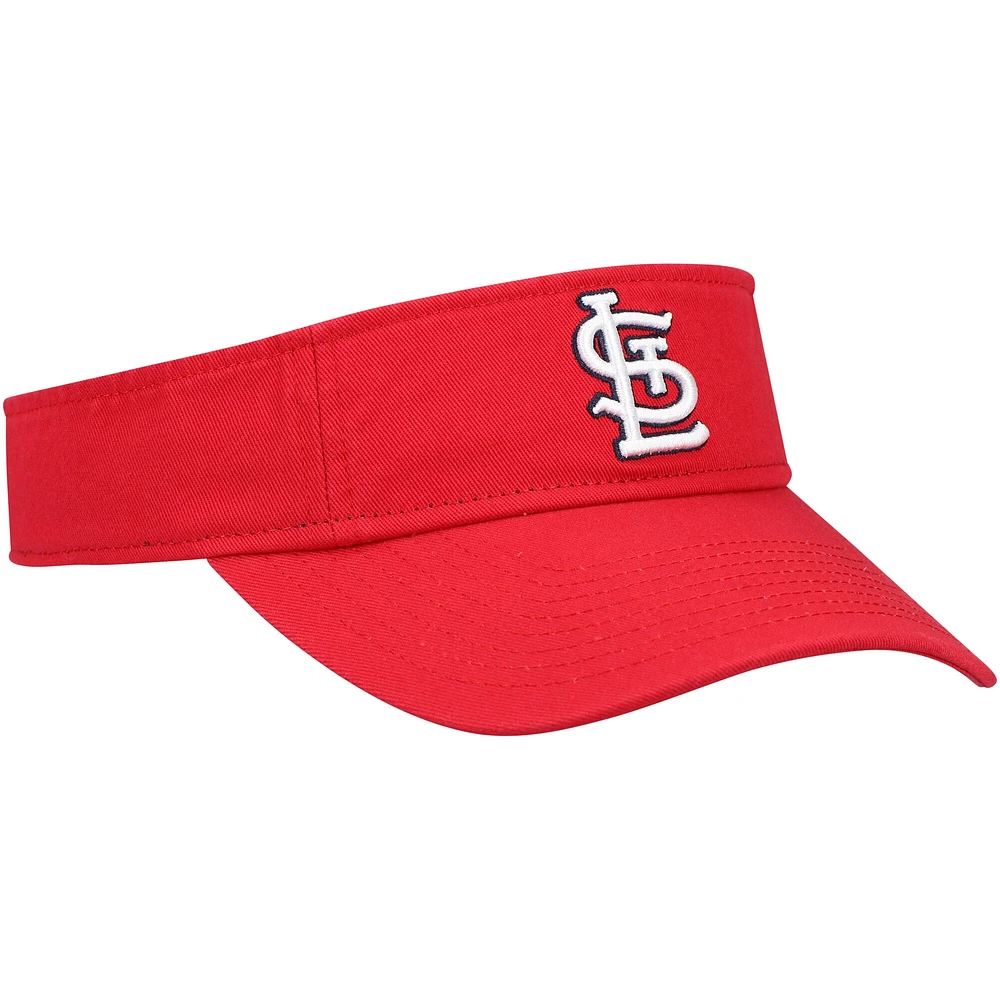 Visière réglable pour homme '47 Red St. Louis Cardinals Clean Up