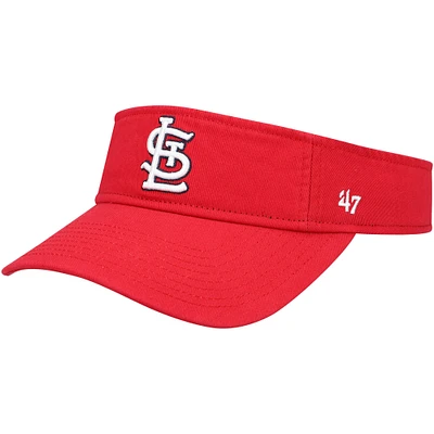 Visière réglable pour homme '47 Red St. Louis Cardinals Clean Up