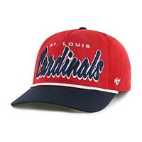 Men's '47 Red St. Louis Cardinals Dropshadow Rope Hitch Adjustable Hat