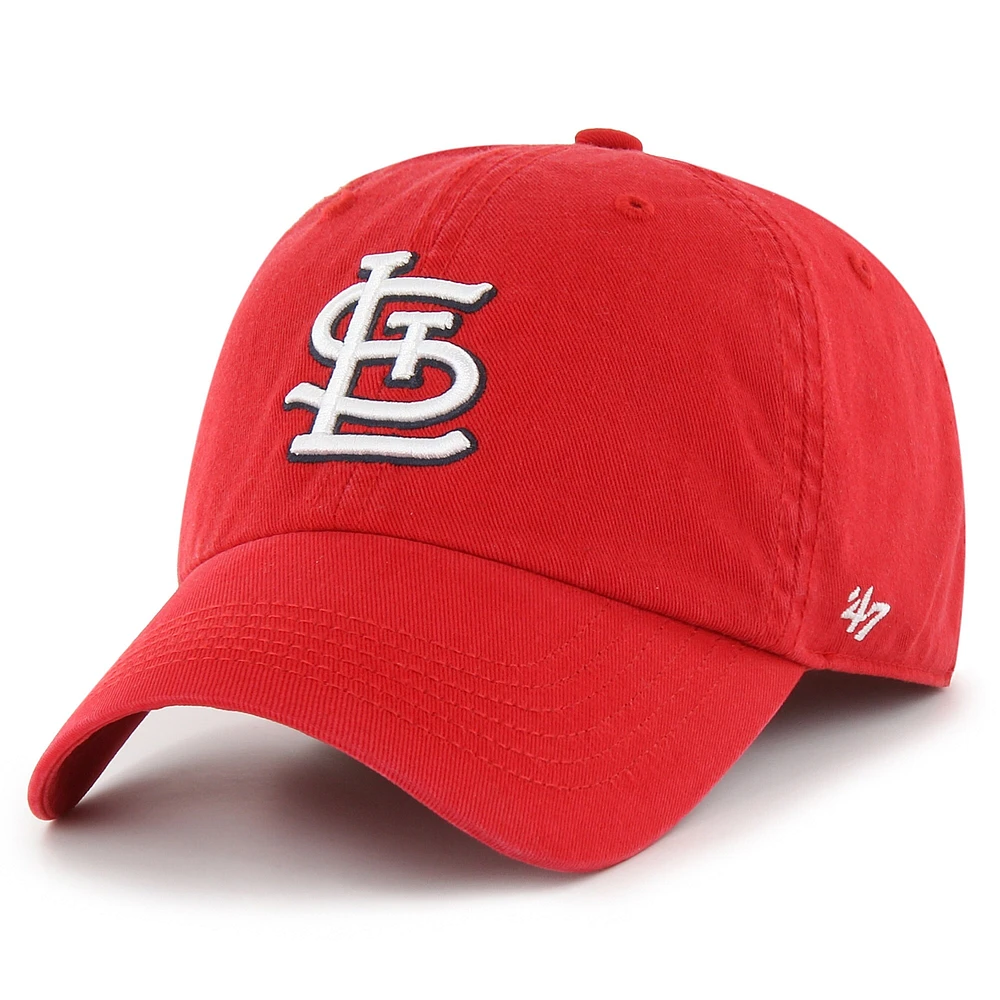 Casquette ajustée '47 Red St. Louis Cardinals Franchise Logo pour homme