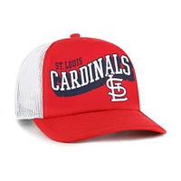 Casquette snapback Meander Foam Trucker rouge '47 des Cardinals de Saint-Louis pour homme