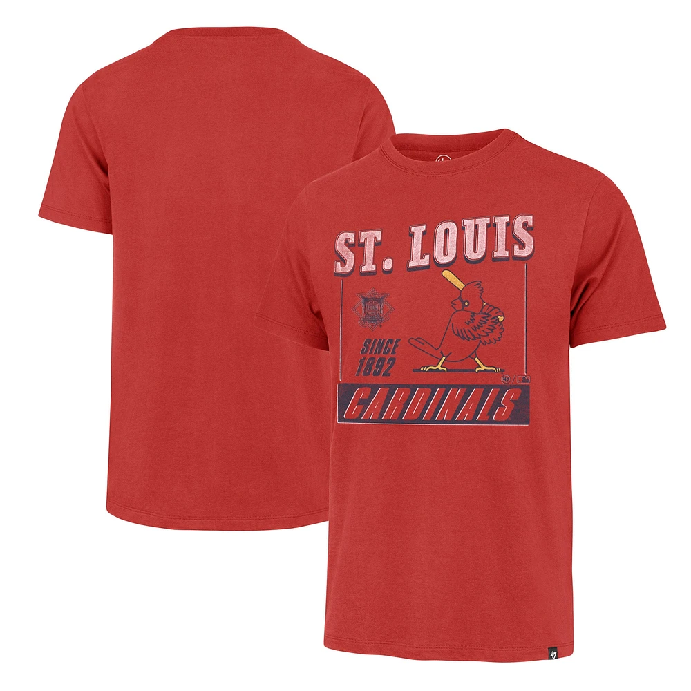 T-shirt rouge pour hommes des Cardinals de Saint-Louis '47 Outlast Franklin