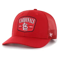 Casquette réglable de camionneur rouge St. Louis Cardinals Squad '47 pour hommes