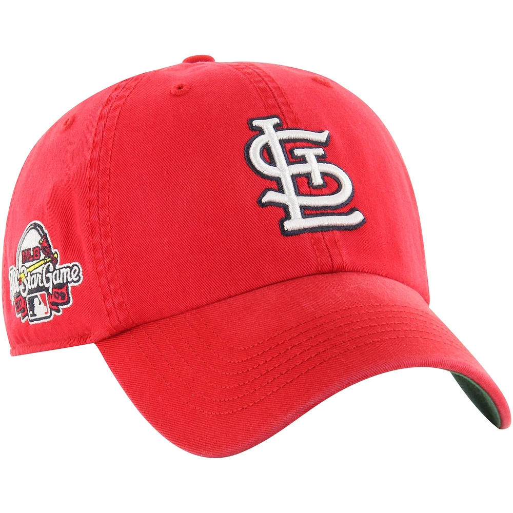 Casquette ajustée '47 St. Louis Cardinals Sure Shot Classic Franchise pour hommes, rouge