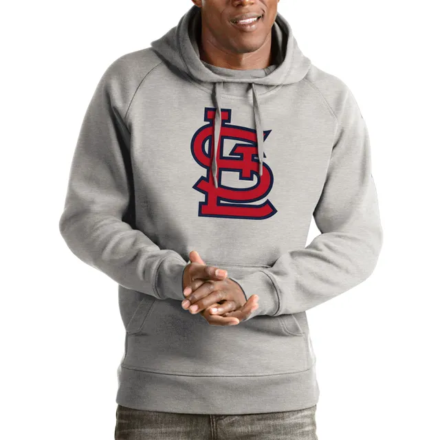 Nike / Men's St. Louis Cardinals Blue Club Logo Pullover Hoodie