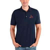 Men's Antigua Navy St. Louis Cardinals Affluent Polo