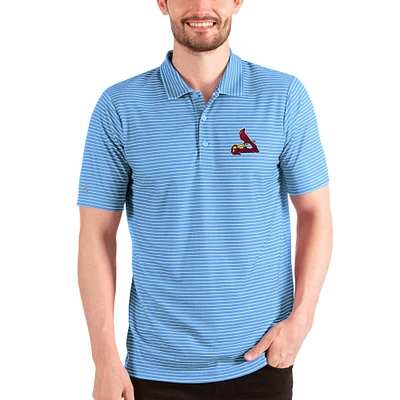 Men's Antigua Powder Blue/White St. Louis Cardinals Esteem Polo