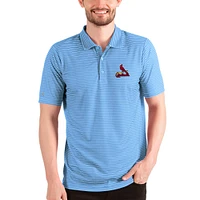 Men's Antigua Powder Blue/White St. Louis Cardinals Esteem Polo