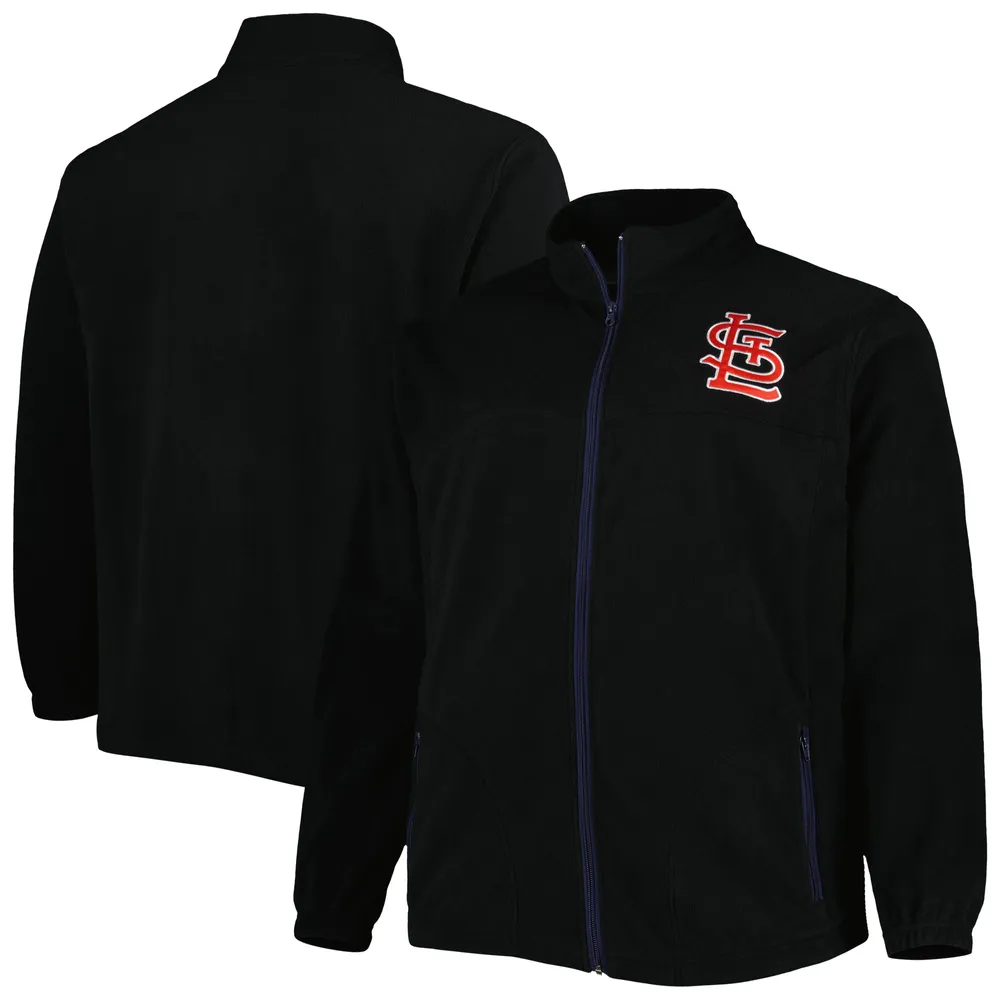 St. Louis Cardinals Polar Full-Zip Jacket - Black