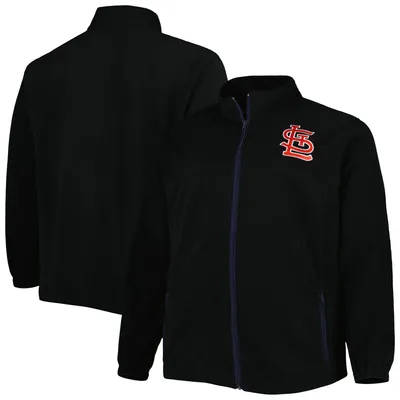 Lids St. Louis Cardinals Antigua Metallic Fortune Quarter-Zip Pullover  Jacket