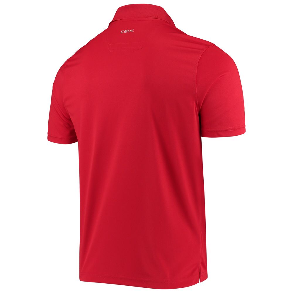 Men's CBUK by Cutter & Buck Red St. Louis Cardinals Fairwood Polo