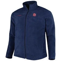 Columbia Navy St. Louis Cardinals Big & Tall Steens Mountain Veste à fermeture éclair intégrale pour homme