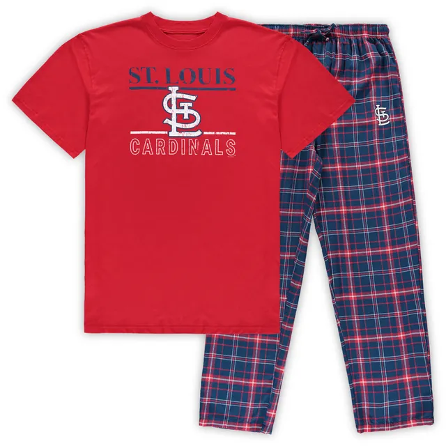 Men's Concepts Sport Red/Heather Gray Kansas City Chiefs Big & Tall T-Shirt  & Pajama Pants Sleep Set