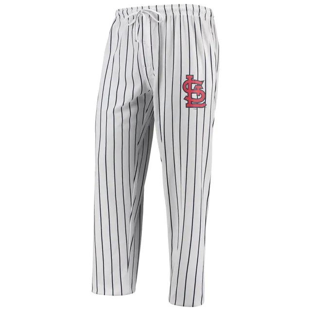 Men's San Diego Padres Concepts Sport White Vigor Pinstripe Pants