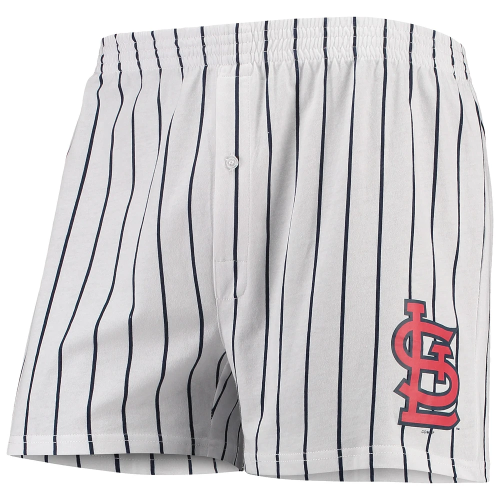 Men's Concepts Sport White New York Yankees Vigor Boxer Shorts