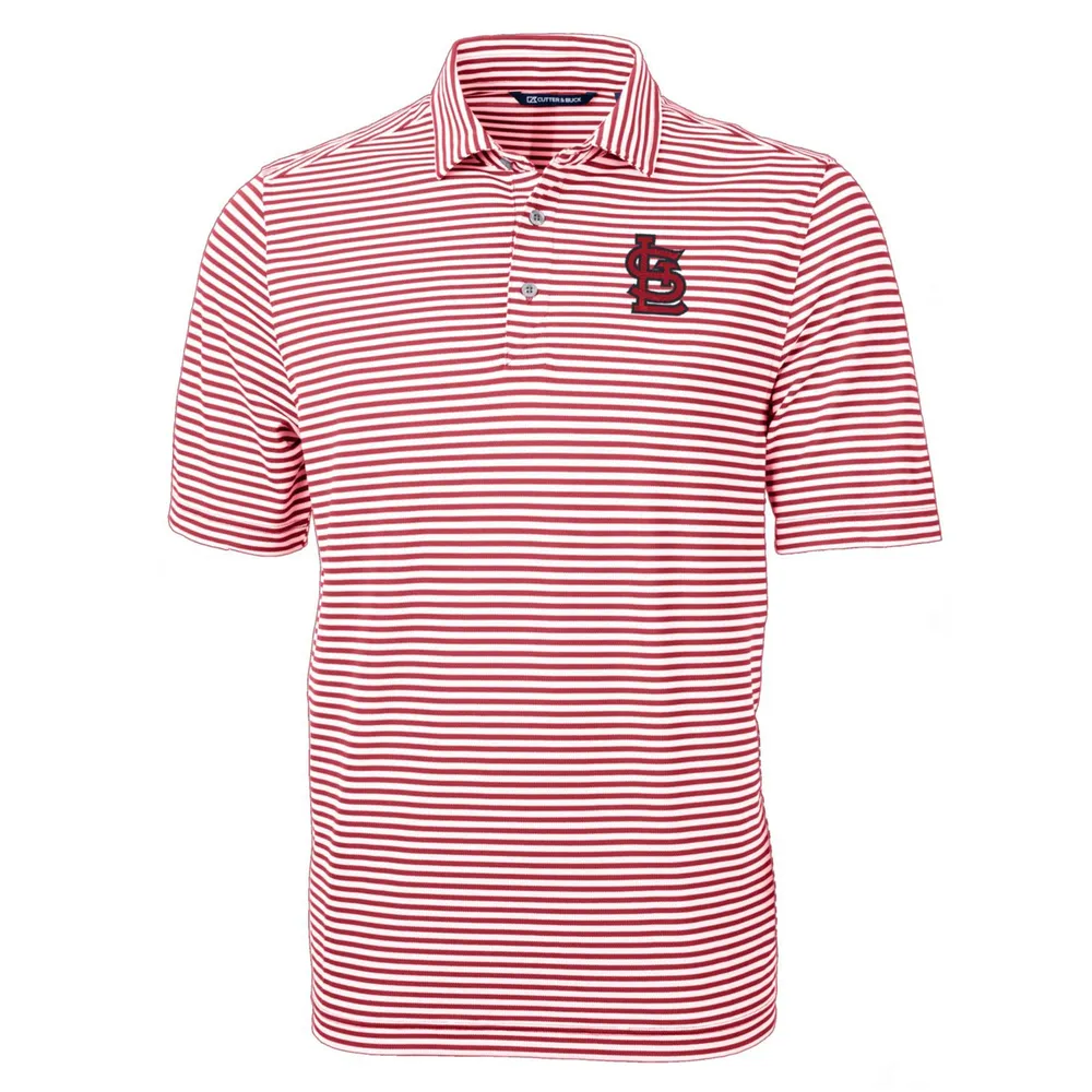 Men's Fanatics Branded Red St. Louis Cardinals Polo 