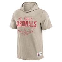Men's Darius Rucker Collection by Fanatics  Tan St. Louis Cardinals Hooded T-Shirt