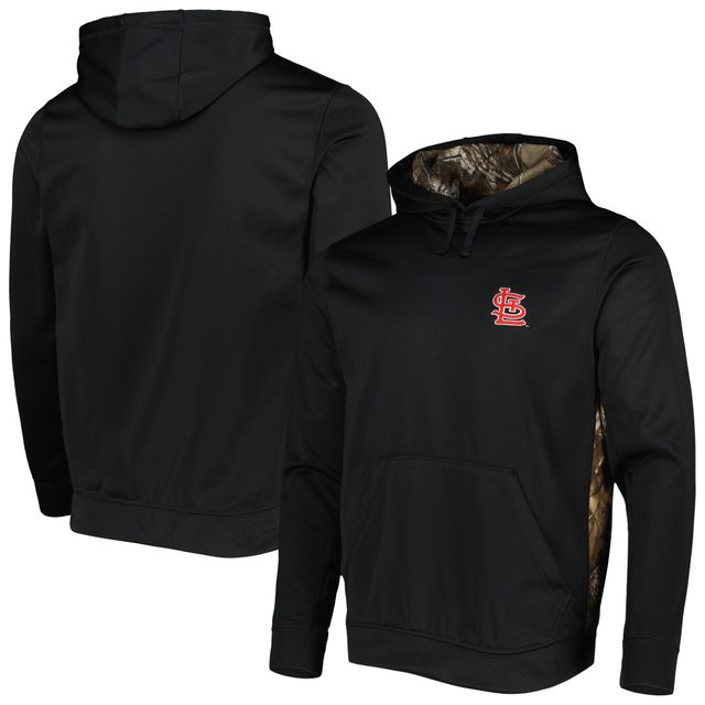 Chandail à capuchon Dunbrooke St. Louis Cardinals Ranger pour homme, noir/camouflage