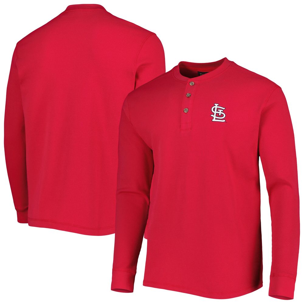 Men's Dunbrooke St. Louis Cardinals Red Maverick Long Sleeve T-Shirt