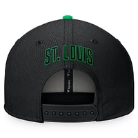 Men's Fanatics Black/Kelly Green St. Louis Cardinals Lucky Snapback Hat