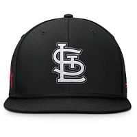 Men's Fanatics Black St. Louis Cardinals Walk-Off Bullpen Snapback Hat