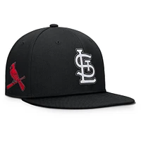Men's Fanatics Black St. Louis Cardinals Walk-Off Bullpen Snapback Hat
